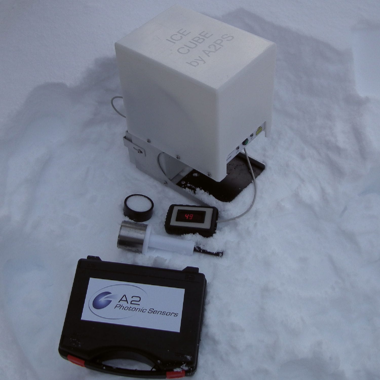 Specific surface area of snow measuring instrument IceCube A2