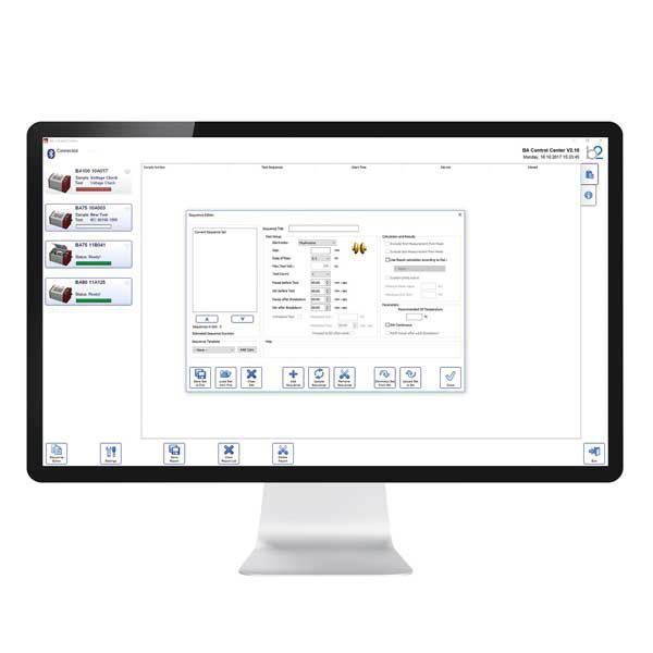 Analysis software solution - BA ControlCenter - b2 electronics GmbH