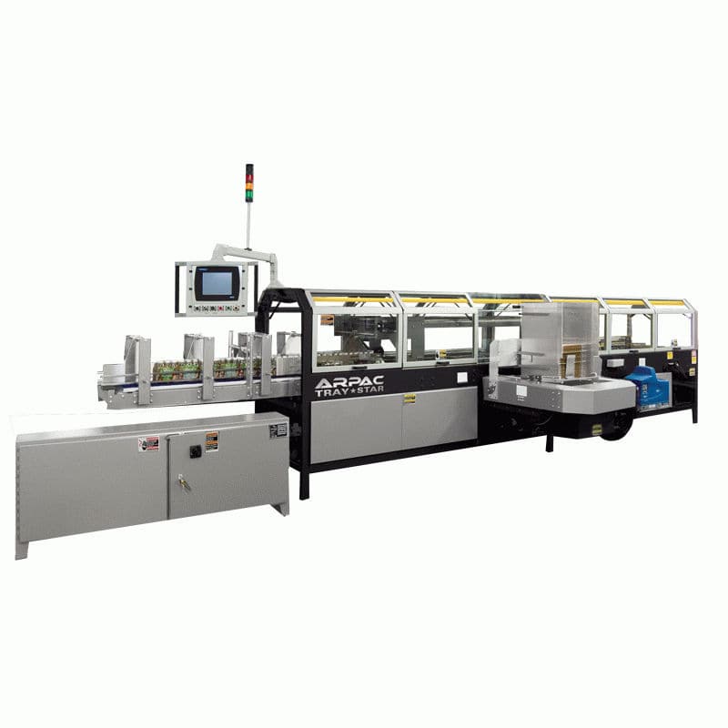 Wraparound tray packer TRAY★STAR™ TS2100 ARPAC Group highspeed