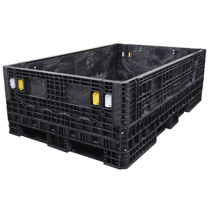 Plastic pallet box - HD784825-2 - RPP Containers - foldable / stackable