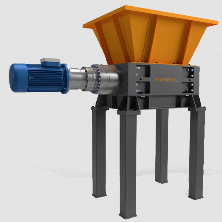 Primary shredder D series SELTEK SRL twoshaft / for wood / solid