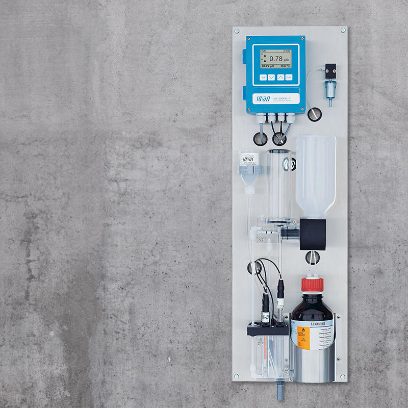 Sodium analyzer AMI P Swan Analytical Instruments ammonia / steam