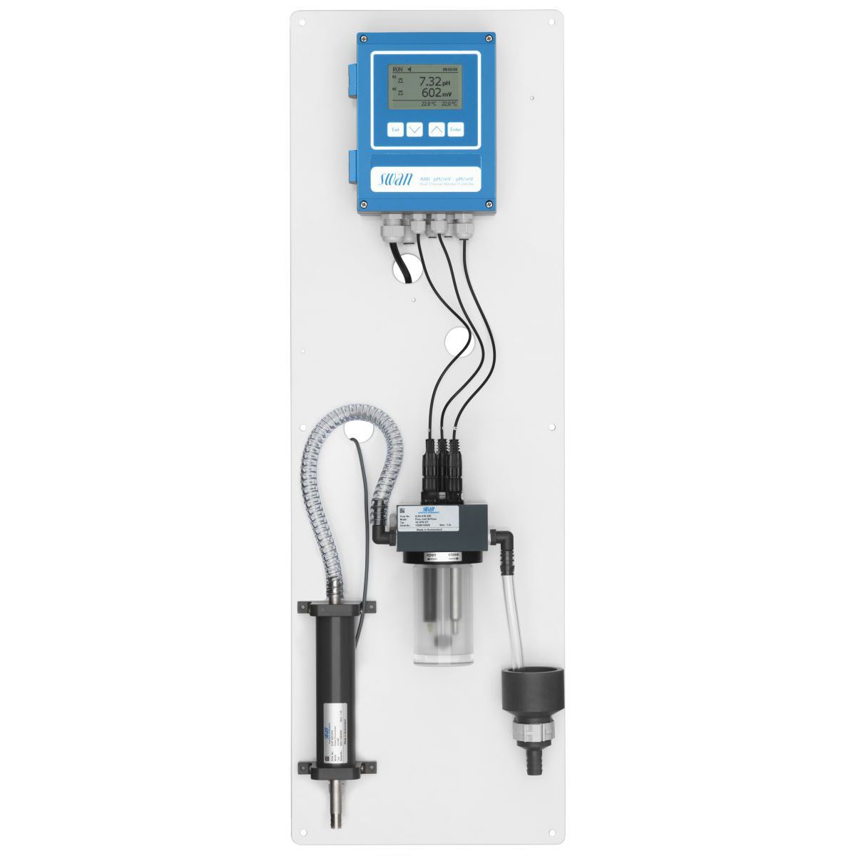 Water analyzer AMI Swan Analytical Instruments monitoring