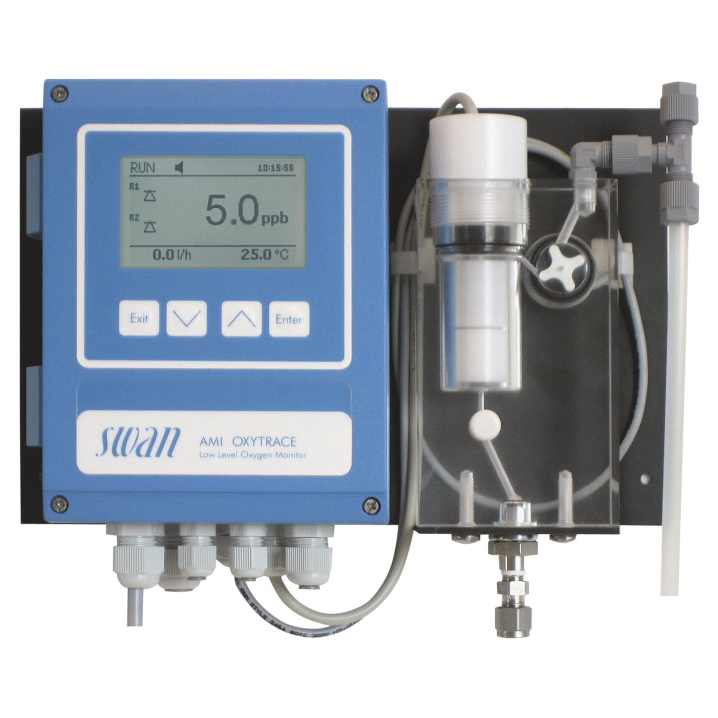 Water analyzer - AMI Oxytrace - Swan Analytical Instruments - trace ...