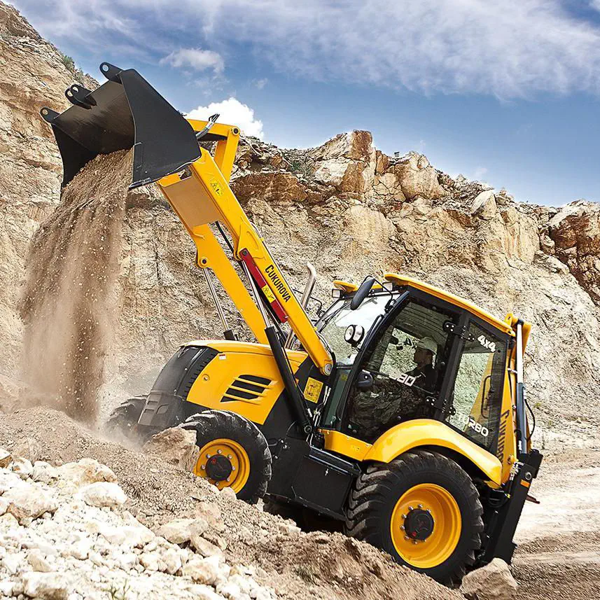 Rigid backhoe loader - 880 - Cukurova