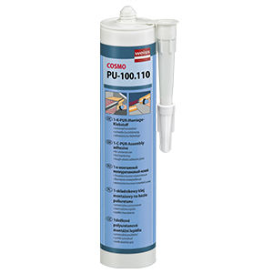 Polyurethane adhesive - COSMO PU-100.110 - Weiss Chemie - for  thermoplastics / for ceramics / for wood