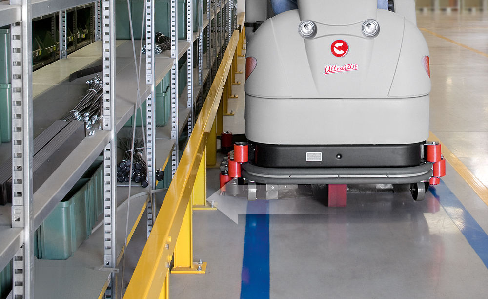 Ride On Scrubber Dryer Battery Powered Ultra 100 120 Series