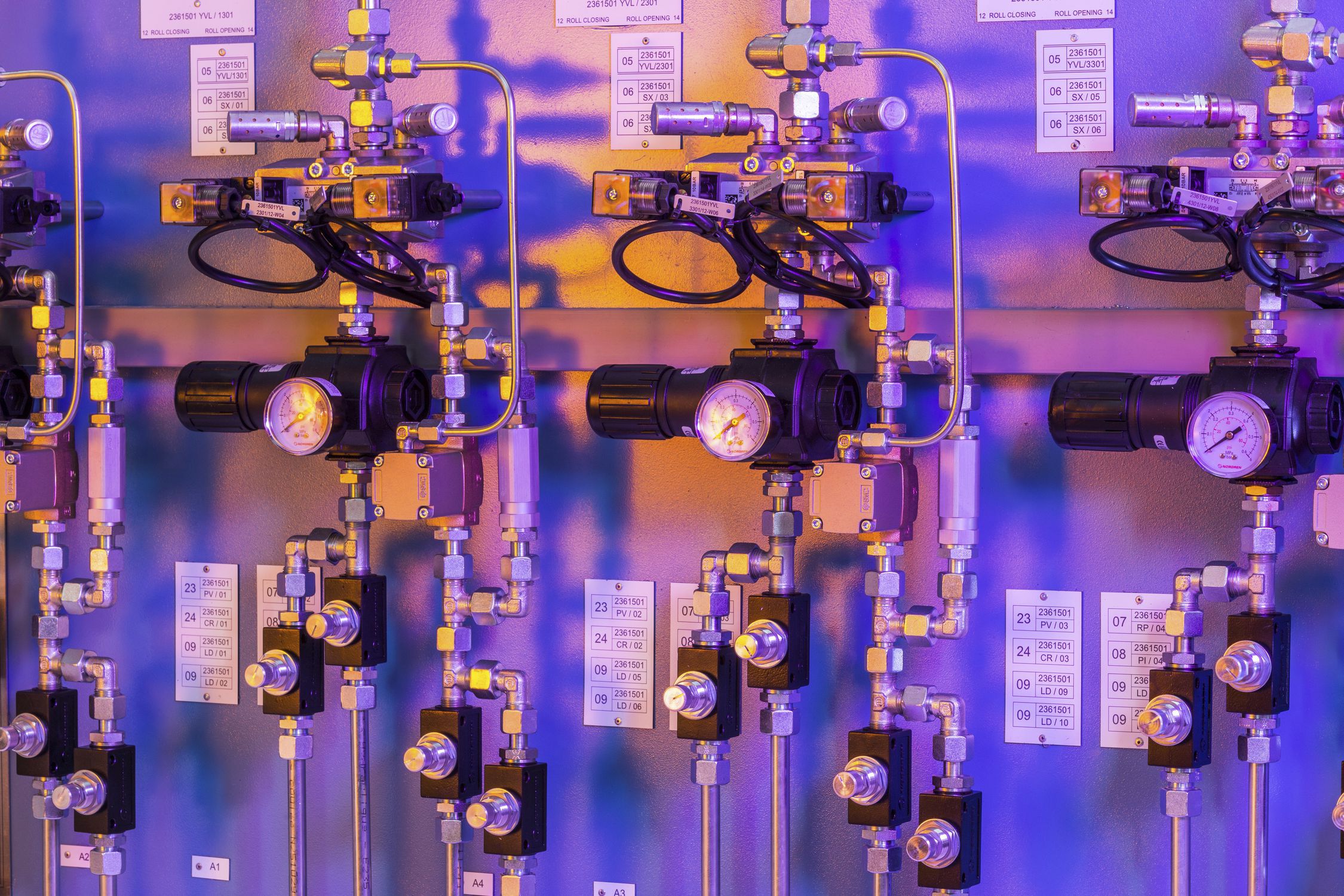 Pneumatic control panel Pneumatic panel AirControl Industrial S.L.