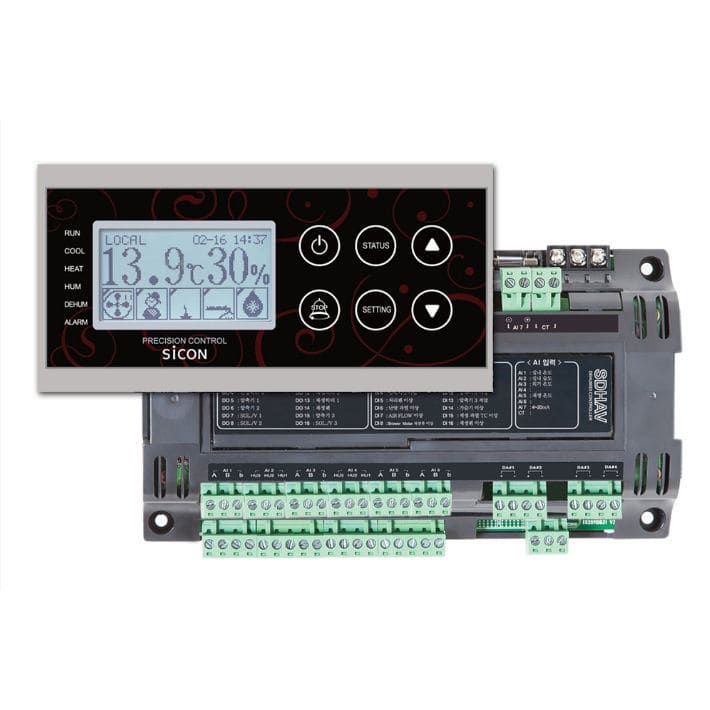 Dehumidifying control unit - SDHAV-SB - Seungil Electronics - humidity ...