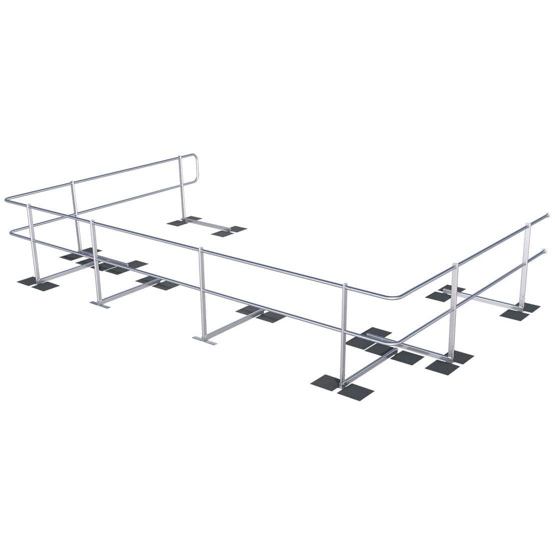 Abs Railing Weld railing - ABS Guard OnTop Fusion - SafetyConcept s.a. - for flat roofs