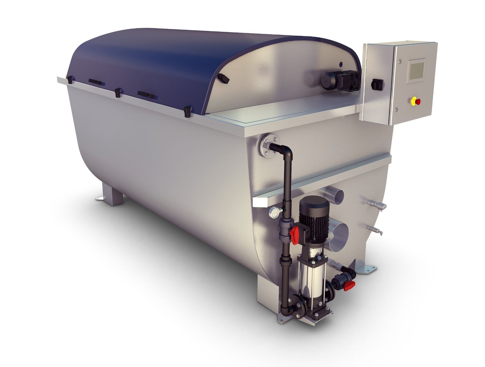 Pressure filtration unit DynaDisc Nordic Water Products for