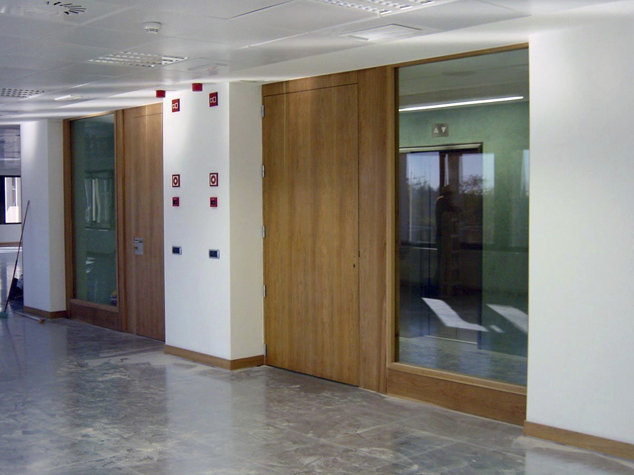 Swing Door Glass Wooden Indoor Ei2 30 60 90 120 Series