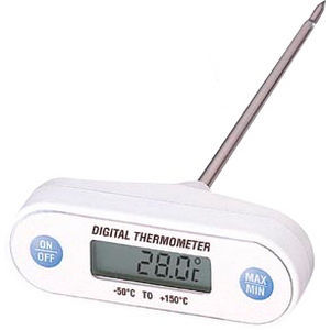 Probe thermometer - JRI - digital / waterproof / pocket