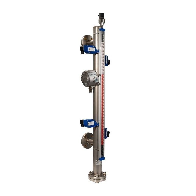 Liquids level indicator - LT series - TECFLUID - visual / magnetic / bypass