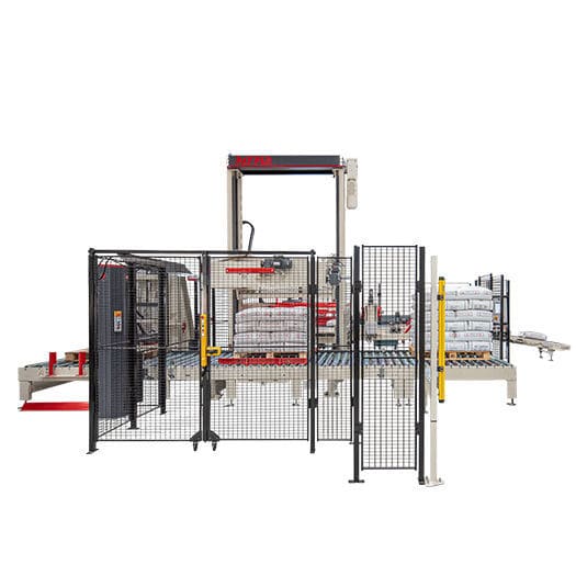 Low level infeed palletizer - LLP - PAYPER - bag / for the food ...