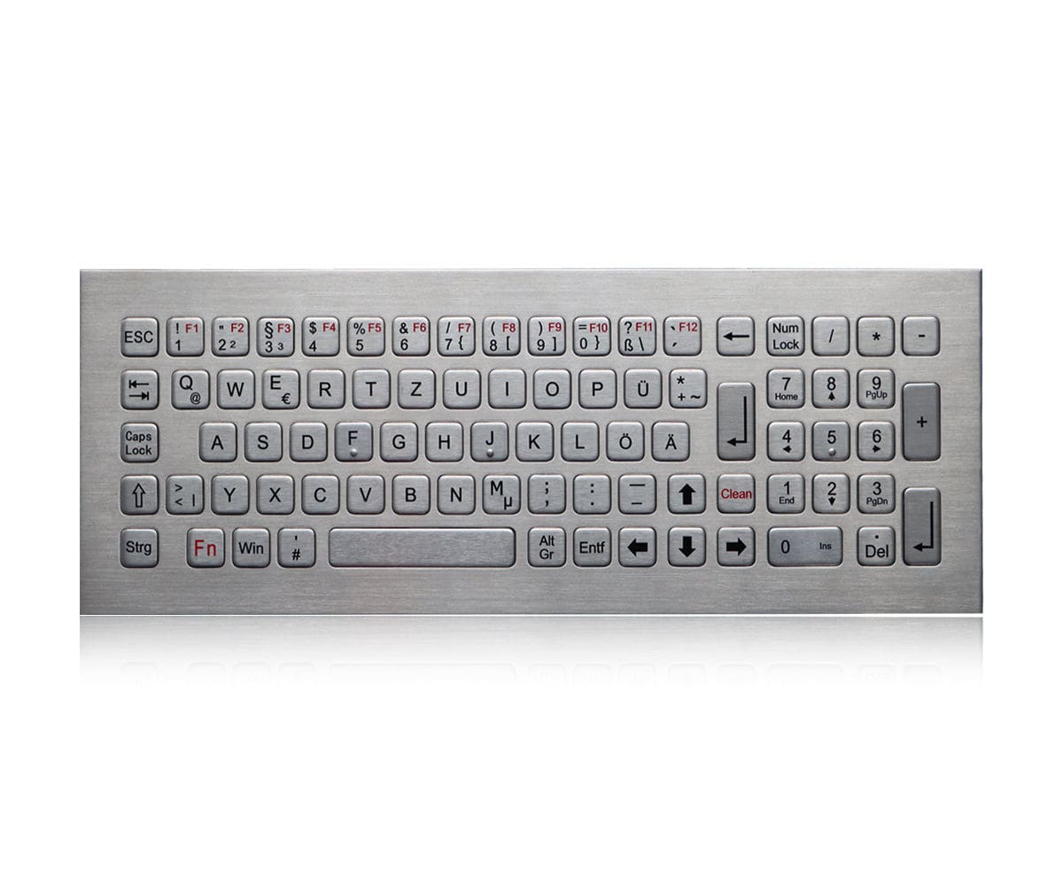 Panel-mount keyboard - K-TEK-B340KP-DWP - Key Technology China Limited ...