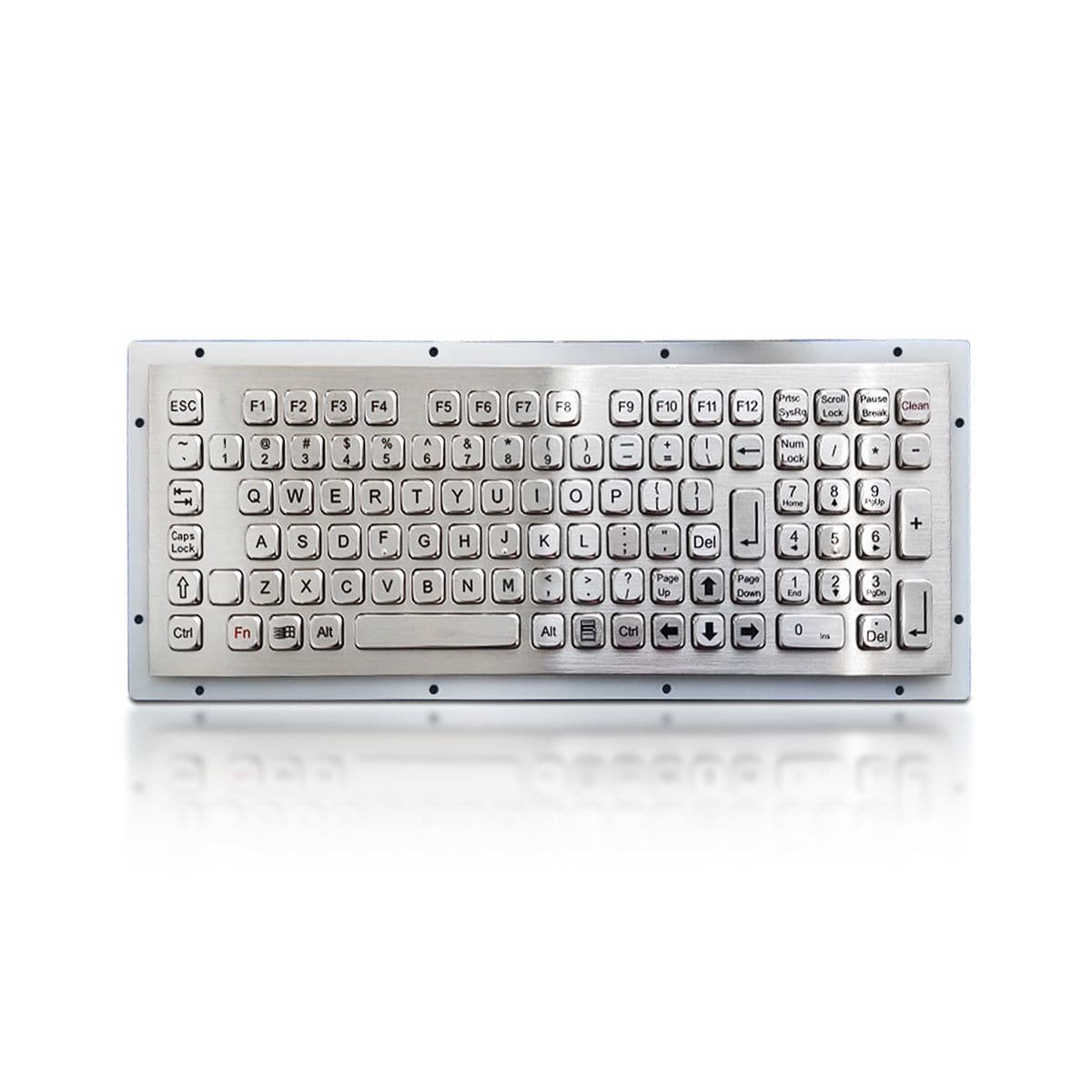 Panel-mount keyboard - K-TEK-A340KP-FN-DWP - Key Technology China ...