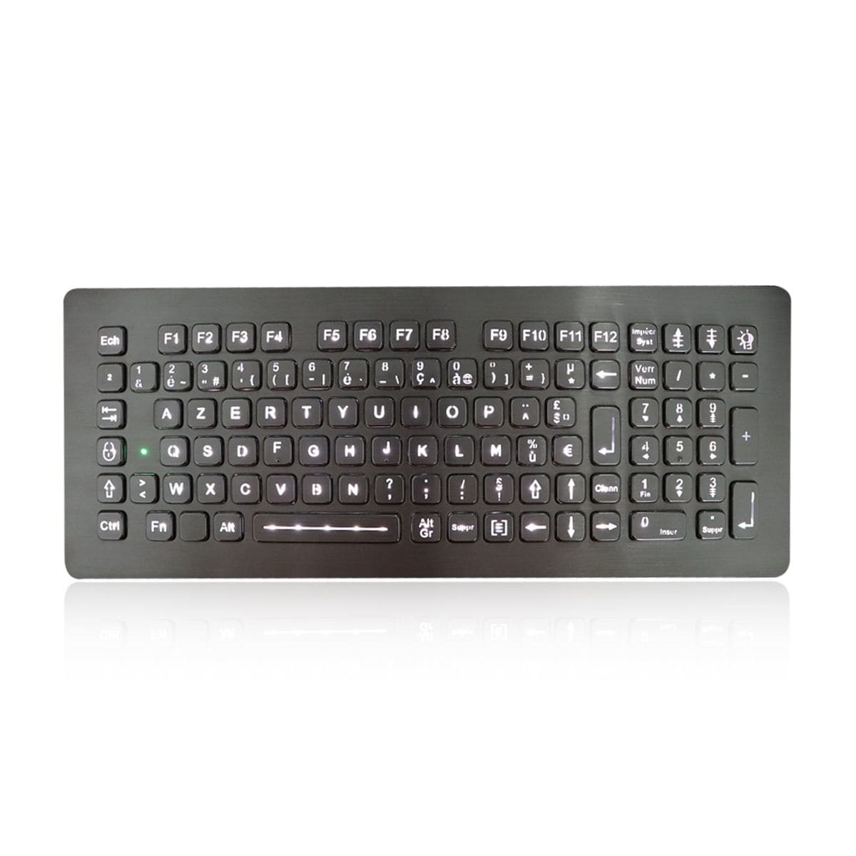 Panel-mount keyboard - K-TEK-A360KP-FN-BL-DWP - Key Technology China ...