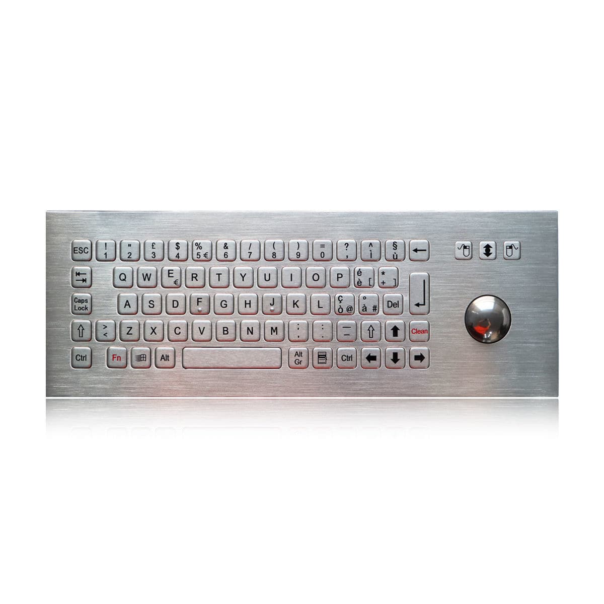 Panel-mount keyboard - K-TEK-B361-MTB-DWP - Key Technology China ...