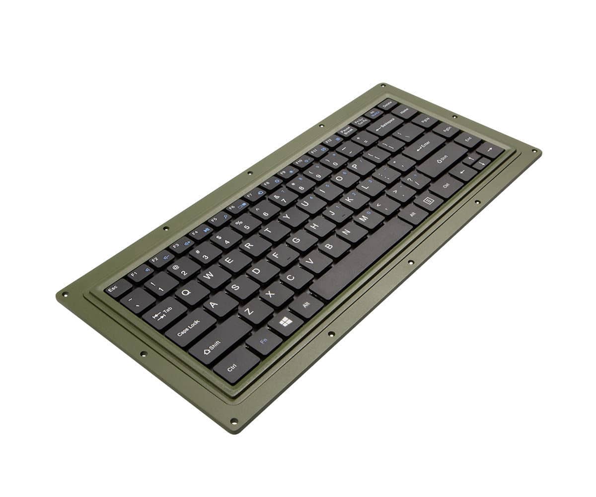 Panel-mount keyboard - K-TEK-V300-FN-UT-RP - Key Technology China