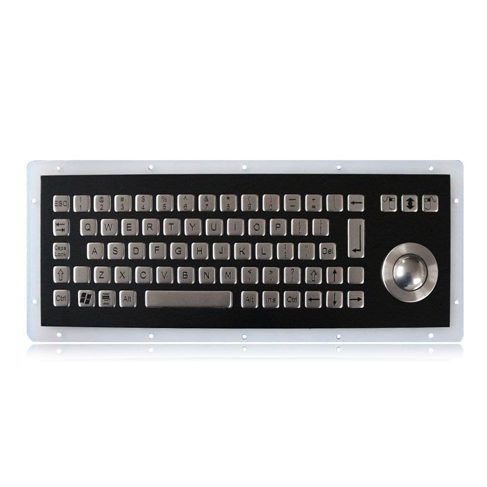 Panel-mount keyboard - K-TEK-B255-25-OTB-BT-UT-DWP - Key Technology ...