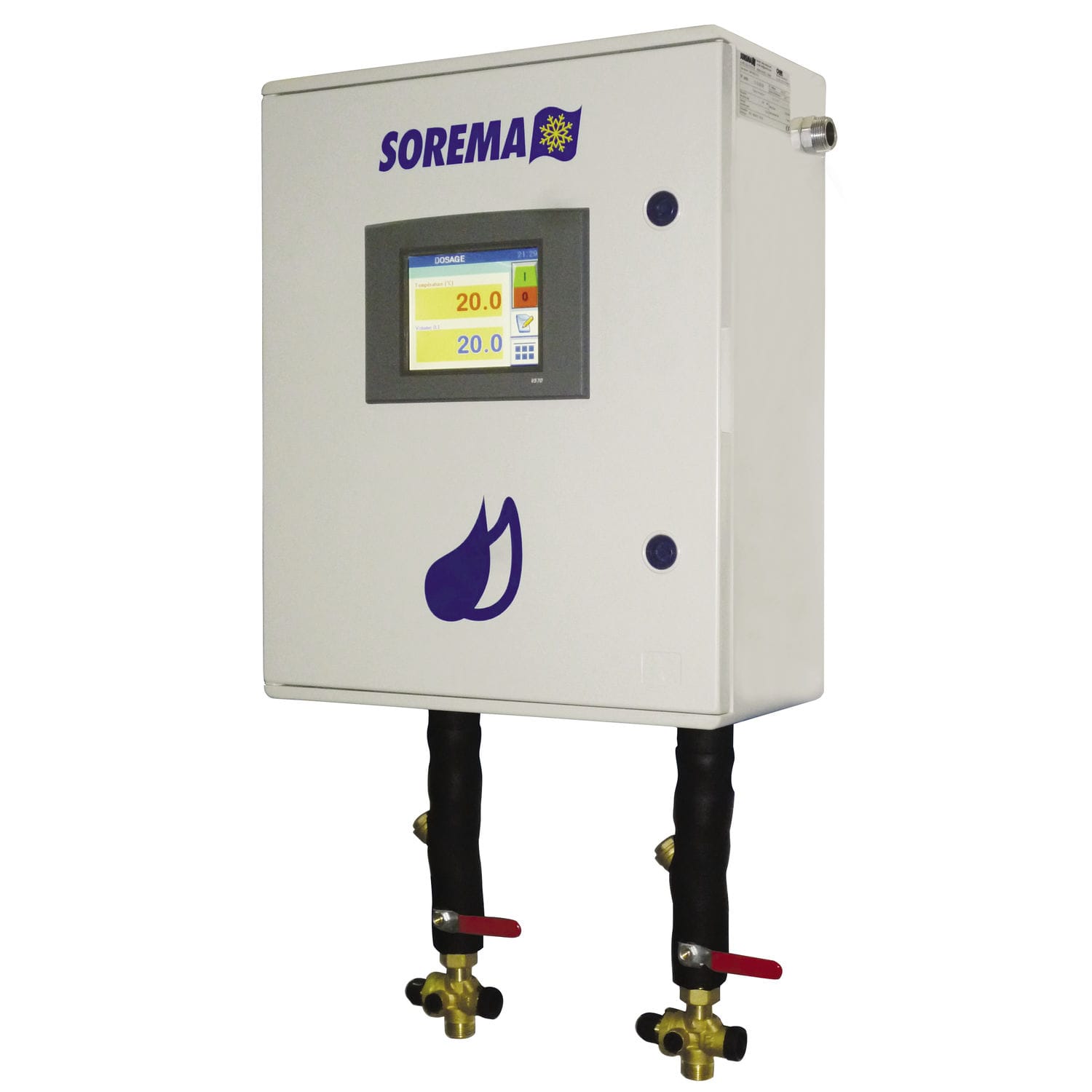 Water mixerdispenser DMTPROG SOREMA volumetric / for the food