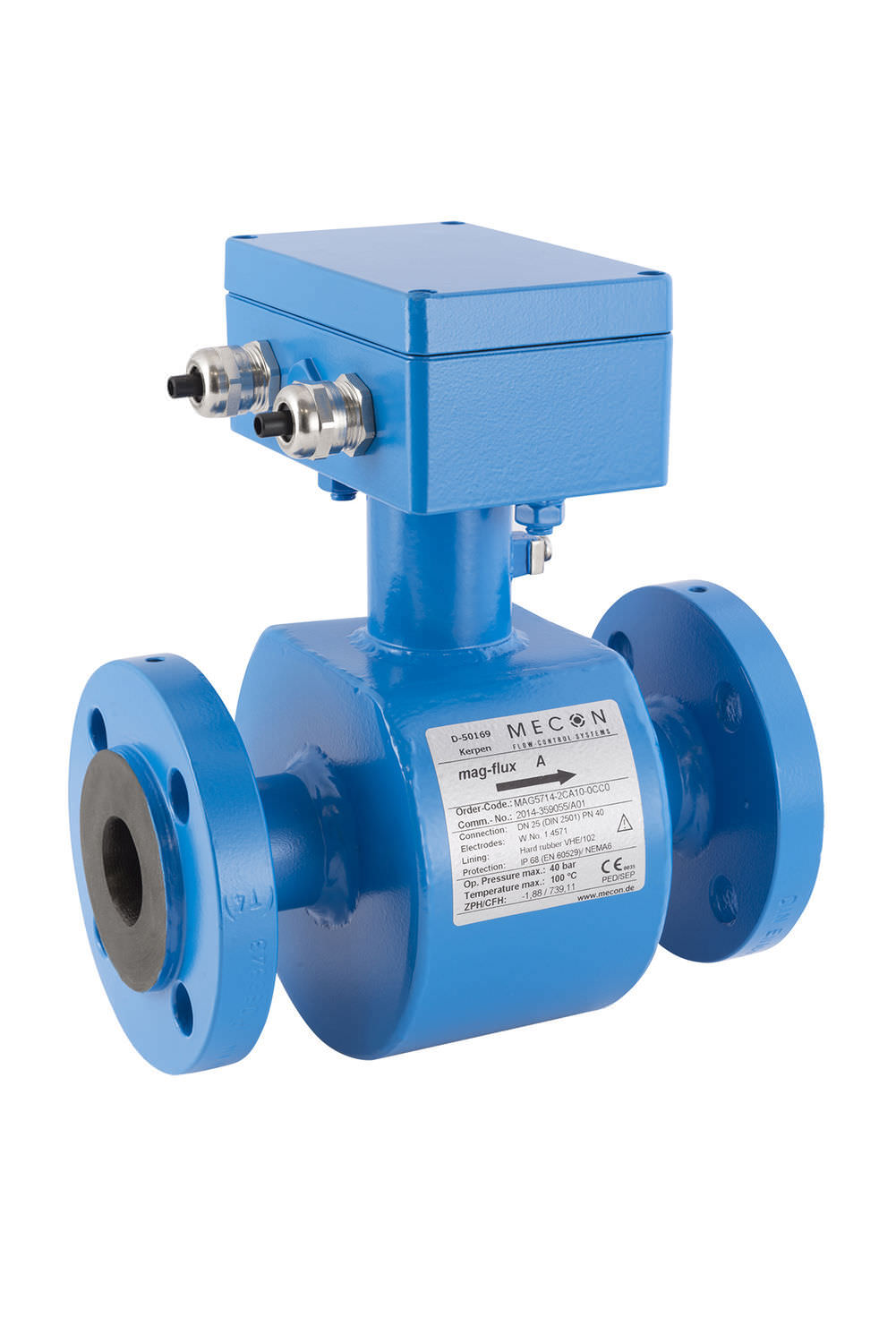 Water flow meter / inline magflux A MECON GmbH