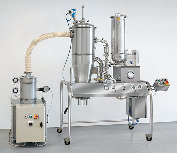 Air jet mill MC DecJet® 150 Dec Group vertical / for ore