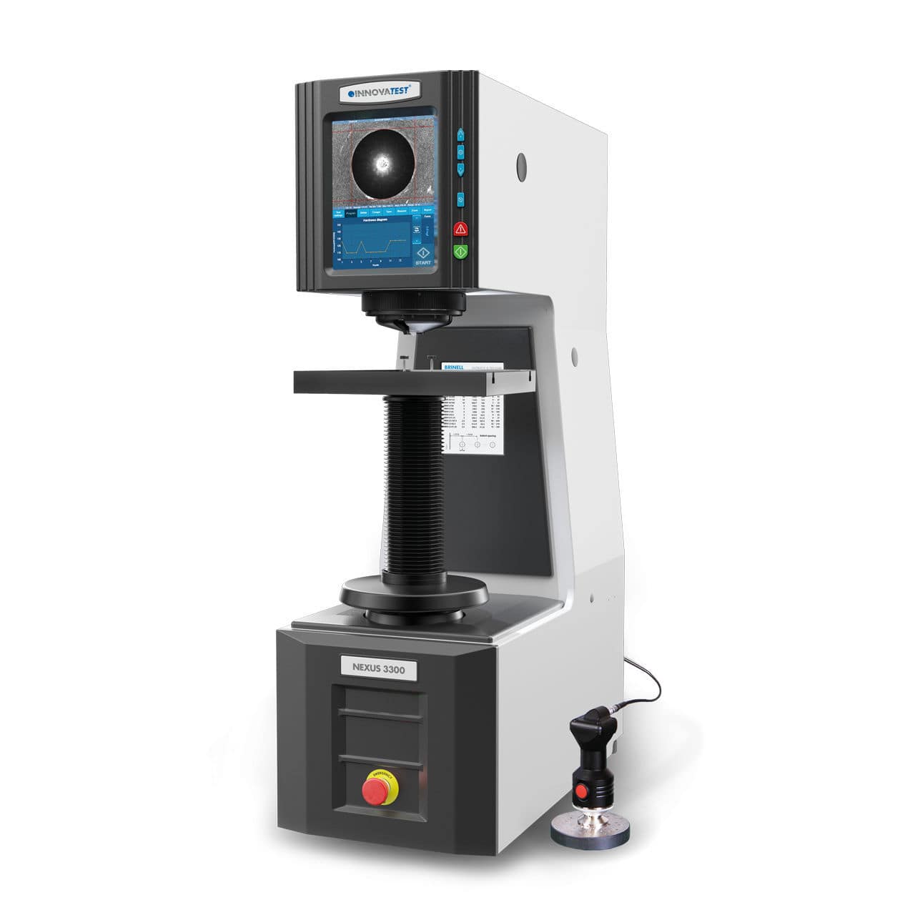 Brinell hardness tester - NEXUS 3300(M) - INNOVATEST Europe BV ...