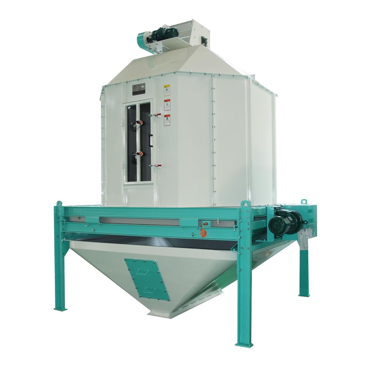 Countercurrent cooler Bühler Group for the food industry