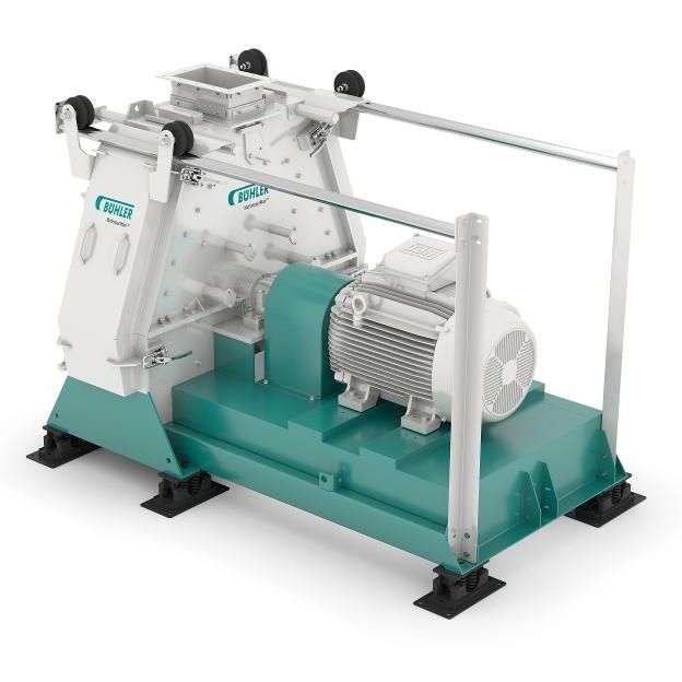 Hammer mill MultimpactMax Bühler Group horizontal / grain / heavy