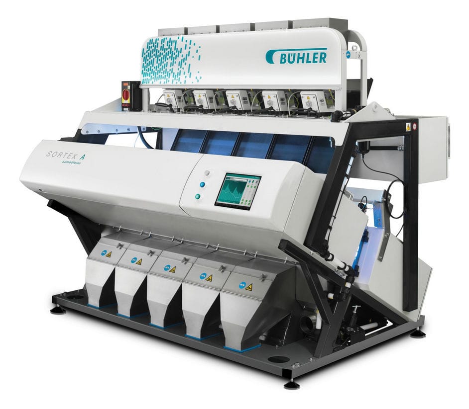 Sorter for the food industry - SORTEX A LumoVision - Bühler Group ...