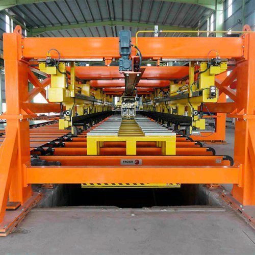 Horizontal stacker - Fagor Arrasate S.Coop. - sheet / air / blank