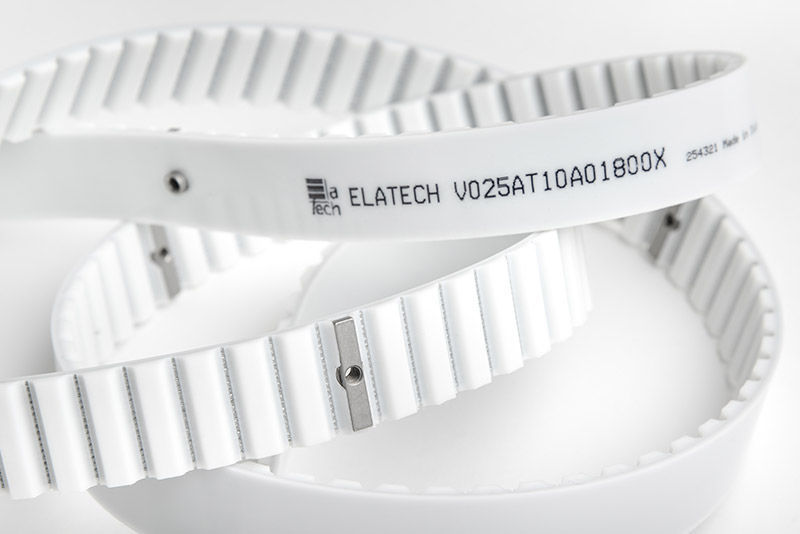 Toothed belt EFT Elatech S.r.l. slotted / polyurethane / positioning