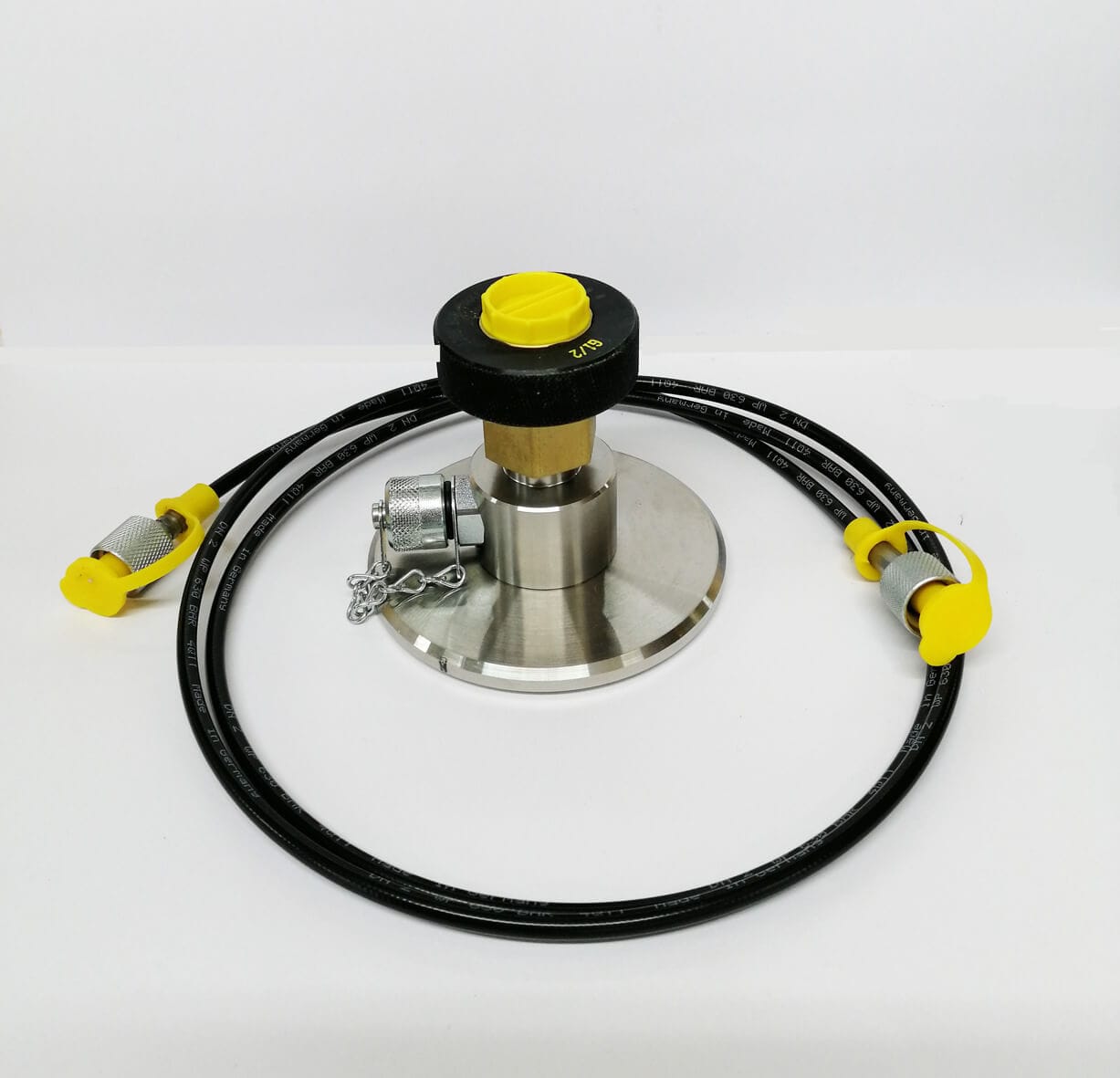 Pressure gauge holder OP01 series AREMECA