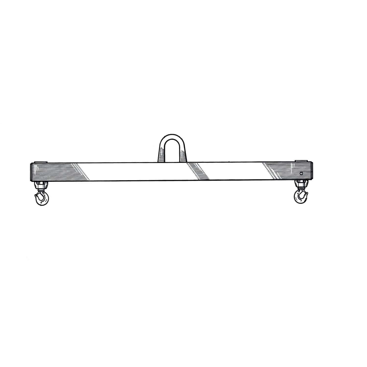 Singlegirder spreader beam SVT SAPEM industrial / fixed / horizontal