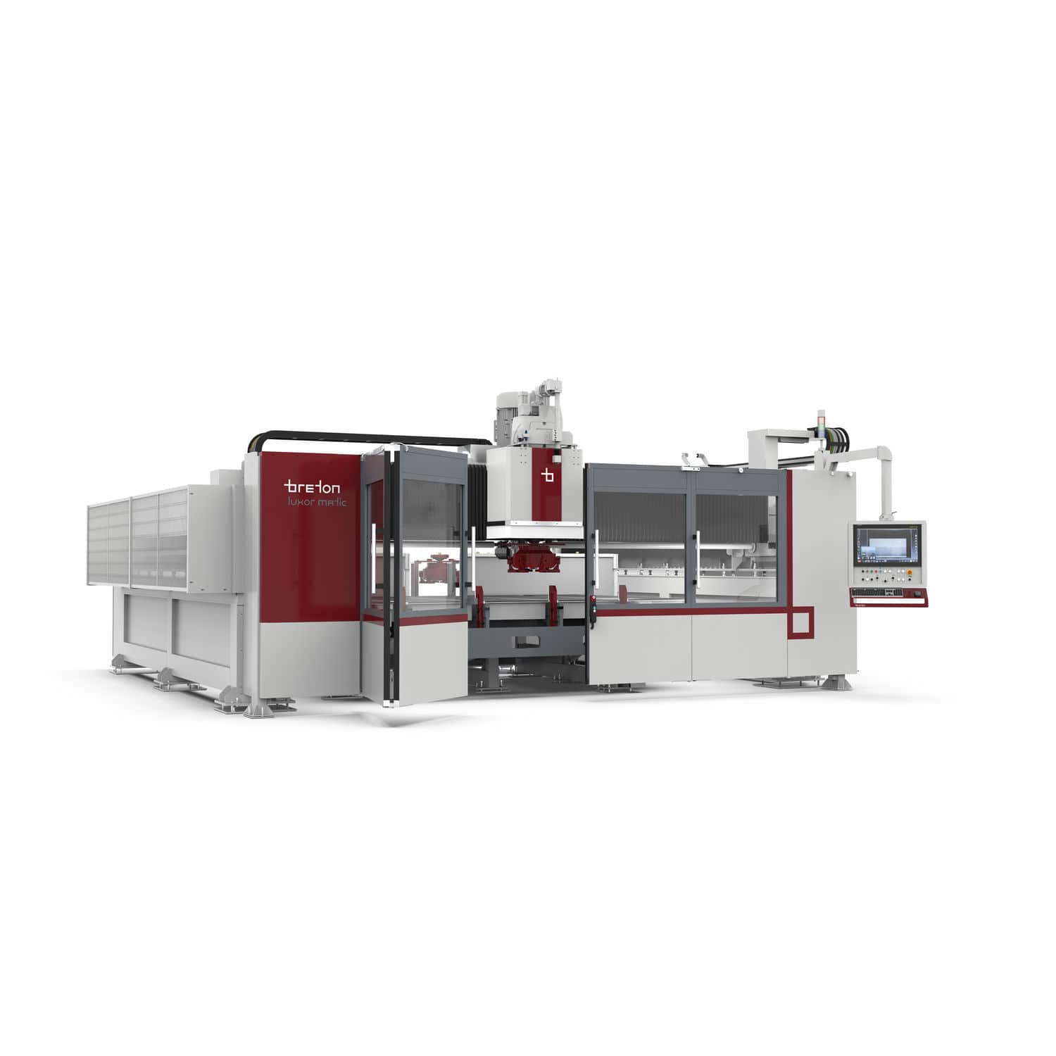 Ceramic polishing machine Luxor Matic Breton SpA Advanced technologies and materials for
