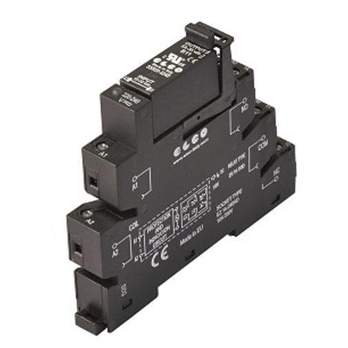 DC electromechanical relay - EZ14 series - EL.CO. - AC / DIN rail ...
