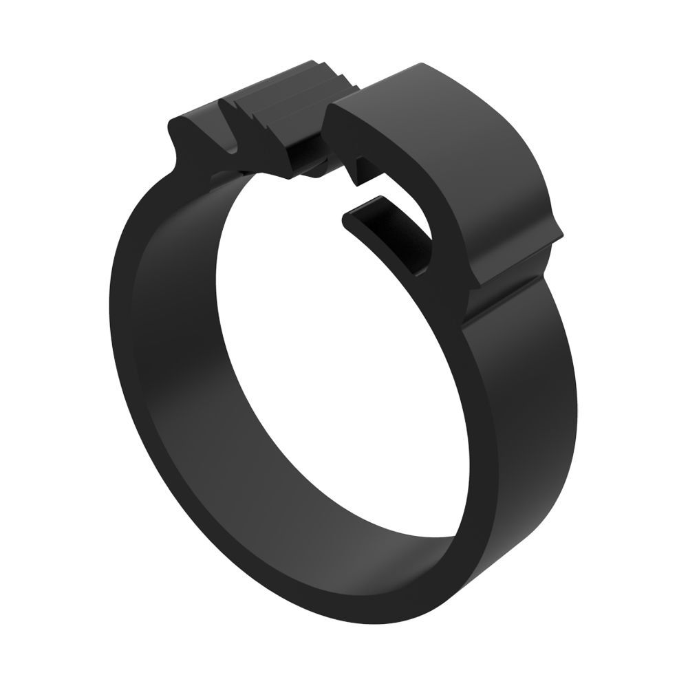 Nylon hose clamp MAE ISC PLASTIC PARTS screw / reusable