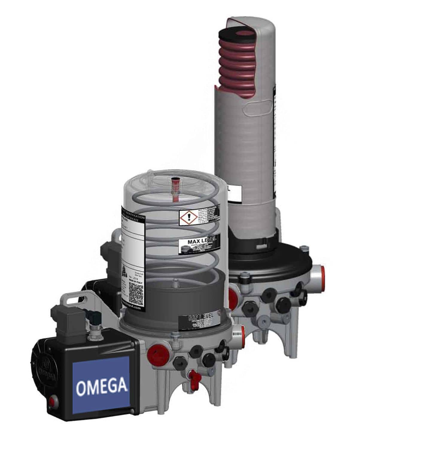 Grease greasing system OMEGA Dropsa spa centralized / multiline
