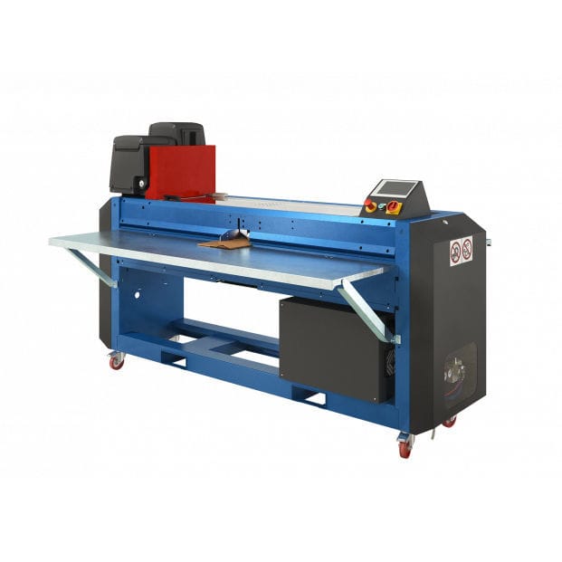 Automatic gluing machine EGLUER Panotec hotmelt glue / for the