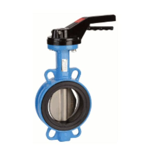 Butterfly valve - 1173 series - SFERACO - lever / for water / coated