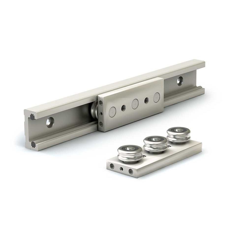 Slide rail RR series PBC Linear stainless steel / aluminum / steel