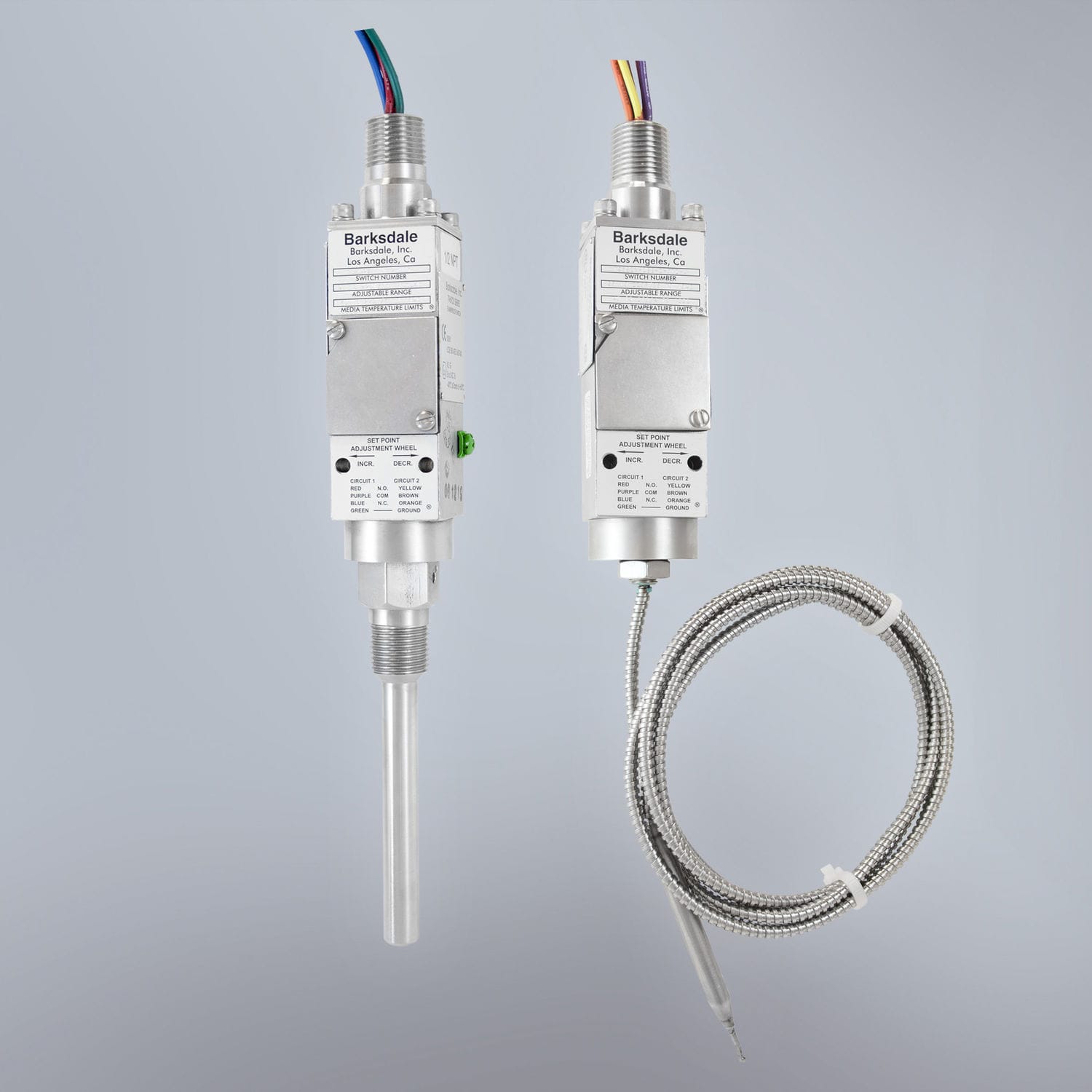 Capillary temperature switch T9692X Barksdale SPDT / explosion