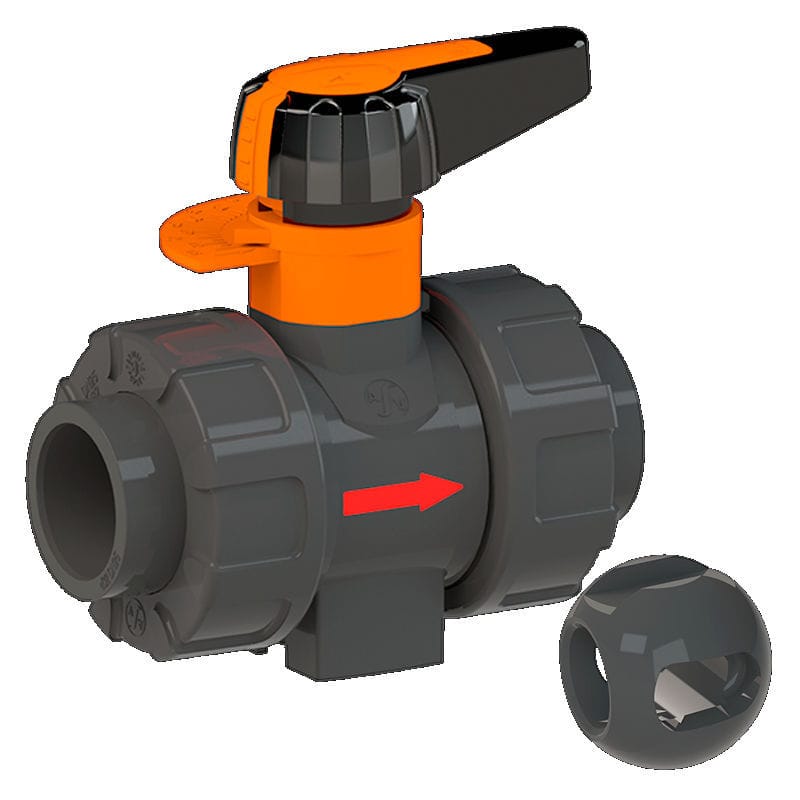 Ball valve C200 PROP ASV Stuebbe GmbH & Co. KG electric / control