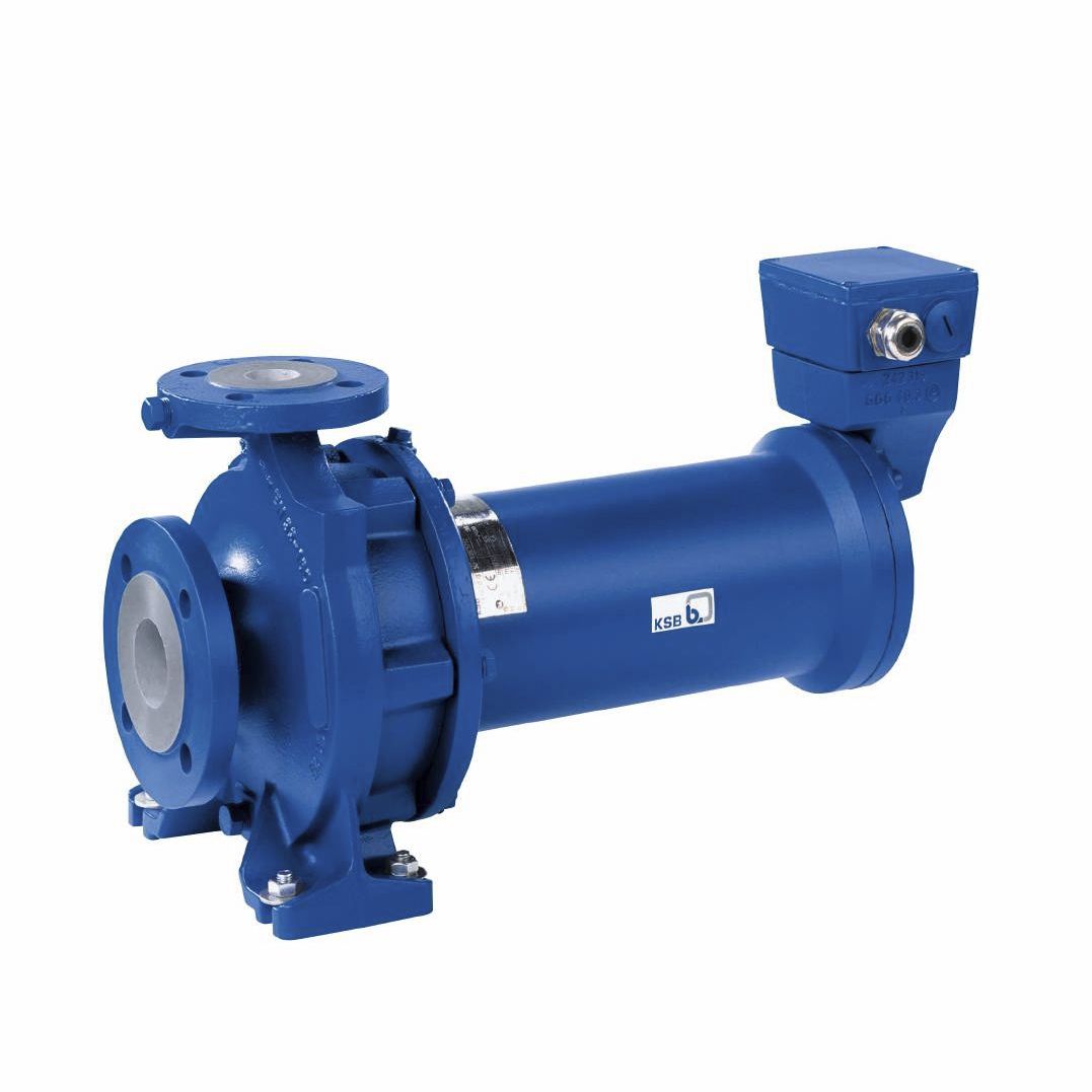 Chemical pump Etaseco KSB electric / canned motor / stationary