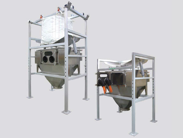 Big bag unloading machine - BulkBuster™ 22 - 1900 series - Dynamic Air