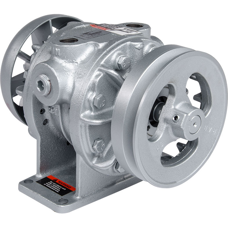 Rotary vane vacuum pump 1550 series GAST lubricated / single