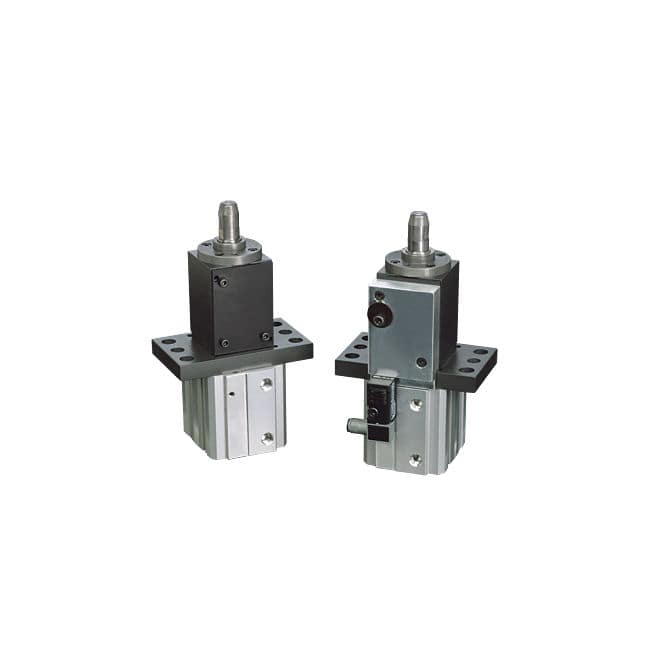 Pneumatic clamp PLK series PHD, Inc. compact / with centering pin