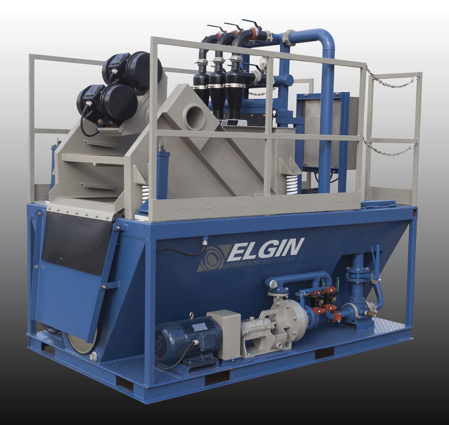 Drilling fluid recycling unit KEMTRON 200HD2 Elgin Separation Solutions